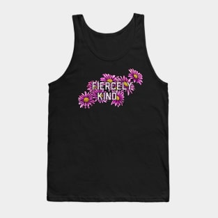 Fiercely Kind Pink Daisies Tank Top